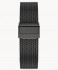MILANESE STRAP GRAY POLISHED 20MM - gris brillant
