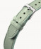 LEATHER STRAP MAINE MENTA - silver glossy
