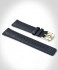 LEATHER STRAP DARK BLUE CLASSIC - gold glossy