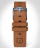 LEATHER STRAP VINTAGE BROWN - azul mate