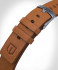 LEATHER STRAP VINTAGE BROWN - azul mate